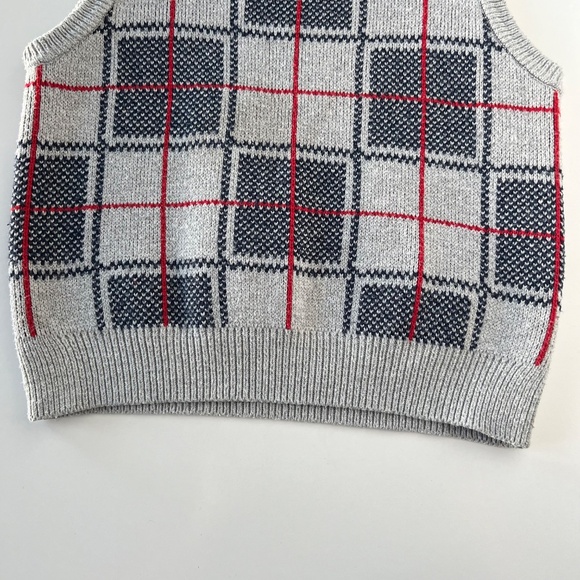 Janie and Jack Plaid Vest size 3 and 7 Matching Vests - Picture 6 of 11